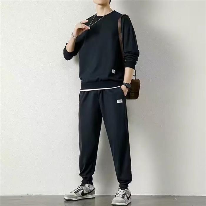 ワッフル 上下セット メンズ セットアップ 長袖 トレーナー ワッフル 上下セット メンズ セットアップ 長袖 トレーナー