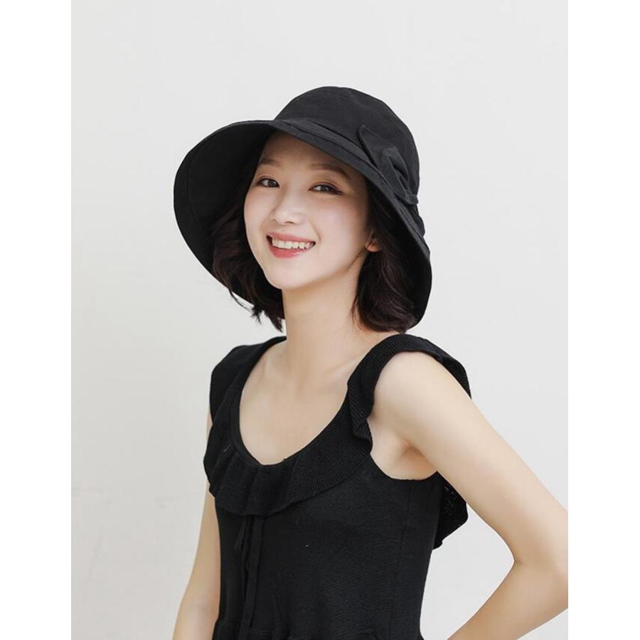 帽子 つば広 ツバ広帽子 日よけ帽子 レディース UVカット 日よけ ハット 紫外線 女優帽 リボン付き 対策 UV 新作 女性用 春 夏用 旅行 代引不可 |  | 08