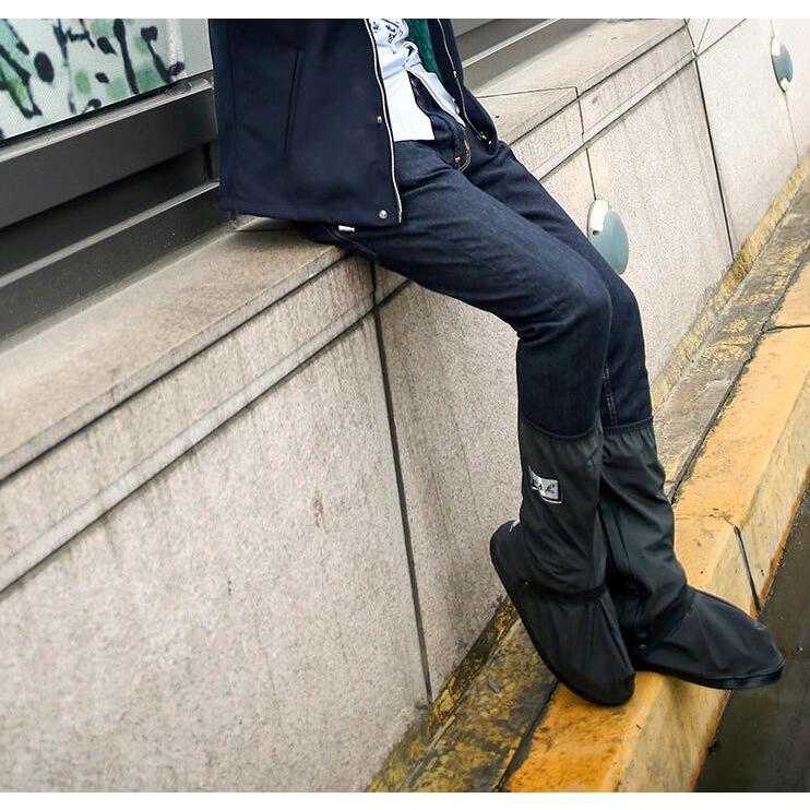 シューズカバー 即納 防水 雨 メンズ レディース 男女兼用 靴カバー レイン ロング レインブーツ ブーツカバー 通学 通勤 代引不可 |  | 12