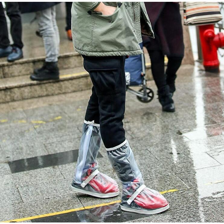 シューズカバー 即納 防水 雨 メンズ レディース 男女兼用 靴カバー レイン ロング レインブーツ ブーツカバー 通学 通勤 代引不可 |  | 16