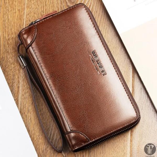 長財布 メンズ PU 男性 大容量 財布 メンズ長財布 ラウンドファスナー さいふ ロングウォレット 財布 メンズ 長財布 札入れ 小銭入れ 代引不可 |  | 06