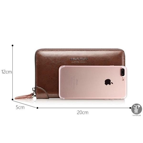 長財布 メンズ PU 男性 大容量 財布 メンズ長財布 ラウンドファスナー さいふ ロングウォレット 財布 メンズ 長財布 札入れ 小銭入れ 代引不可 |  | 09