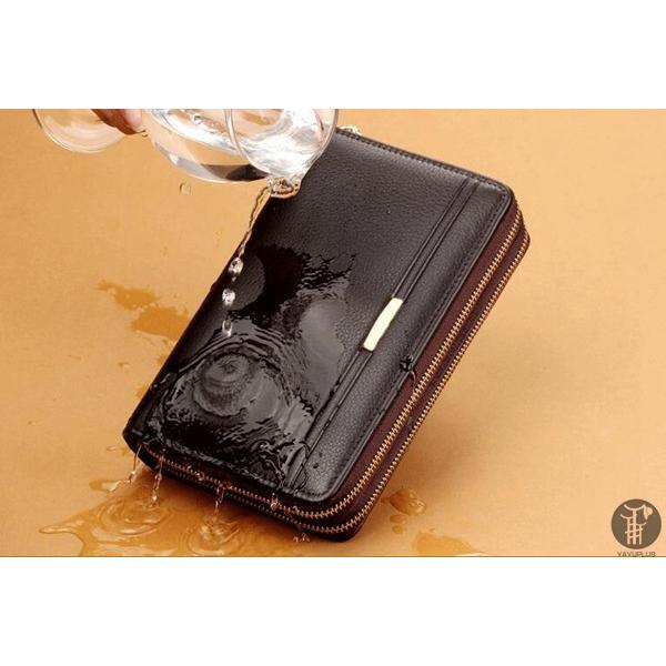 肌触りがいい クラッチバッグ メンズ Pu 小さめ 大容量 セカンドバッグ 結婚式 さいふ ロングウォレット 財布 長財布 札入れ カード収納 代引不可 Aynaelda Com