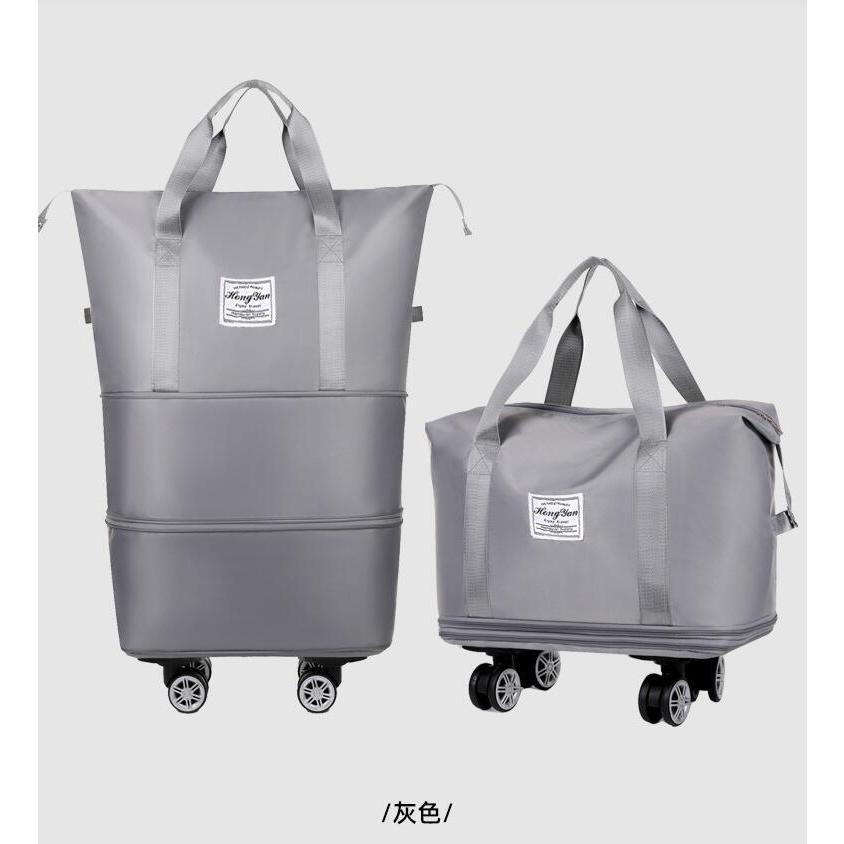 ボストンバッグ キャリーバッグ ショッピングカート 4輪 横押し 折りたたみ 軽量 旅行カバン 大容量 機内持ち込み 防水 撥水加工 プレゼント |  | 07