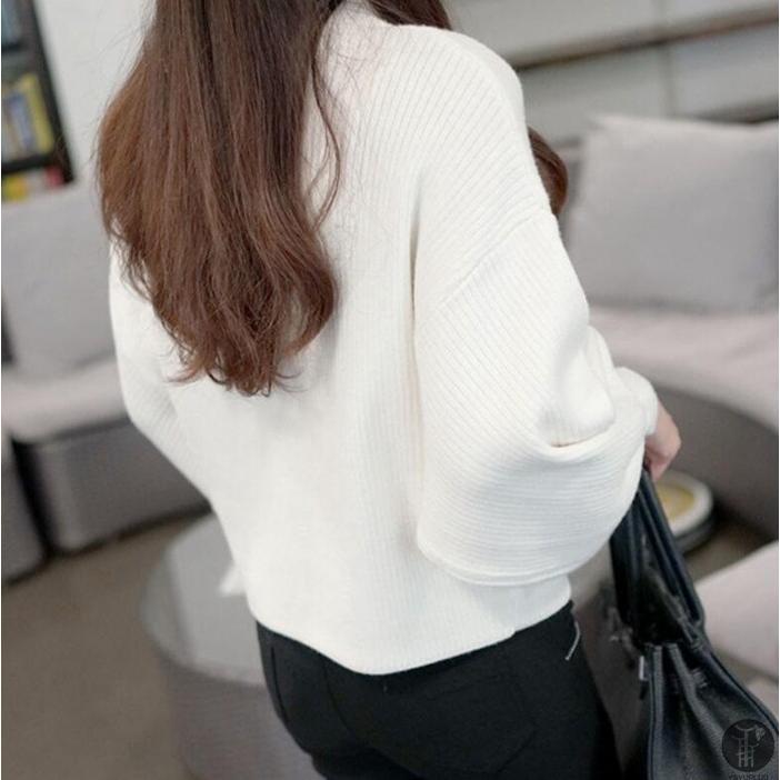 ニットセーター レディース トップス 長袖 ドルマンスリーブ プルオーバー 無地 セーター ニットソー ハイネック |  | 14