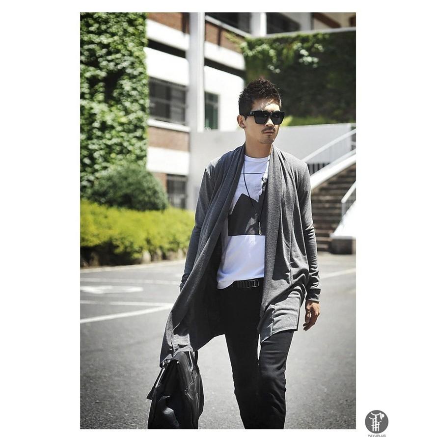 カーディガン メンズ ロングカーディガン コーディガン カーデ 薄手 無地 ライトアウター 羽織り 春夏秋 秋服 秋物 代引不可 Nuol172 Goodplus グッドプラス 通販 Yahoo ショッピング