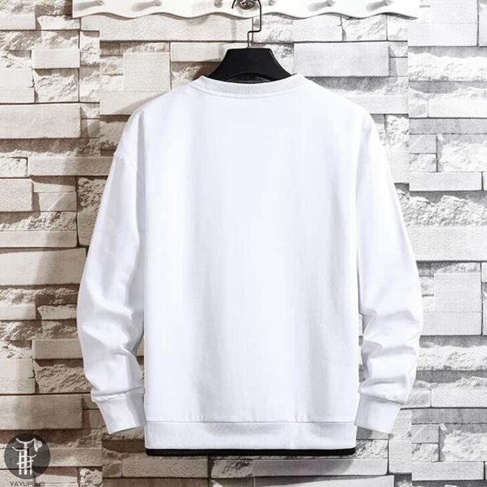 トレーナー レイヤード風Tシャツ 重ね着風 メンズ トップス 切り替え スウェット オシャレ プルオーバー 長袖 クルーネック 春服 秋服 新作 |  | 09