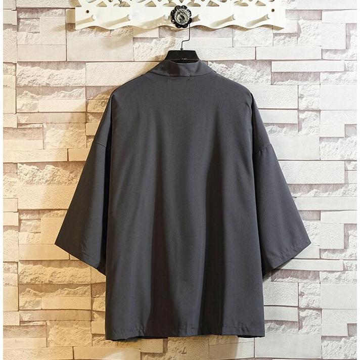 カーディガン メンズ 七分袖 薄手 夏用 アウター 羽織 上着 夏 カットソー トップス コーデ ファッション 父の日 プレゼント メンズファッション |  | 08