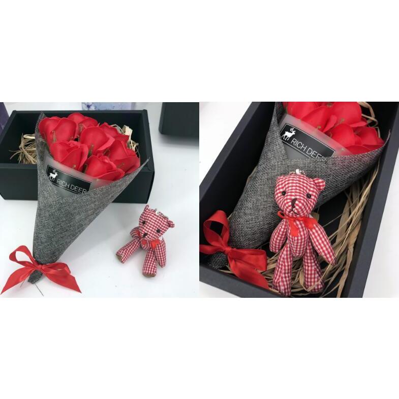 ソープフラワー 造花 ボックスフラワー ギフト 石鹸花 ボックス 結婚祝い バレンタイン アレンジメント お祝い お誕生日 卒業祝い 退職祝い |  | 10