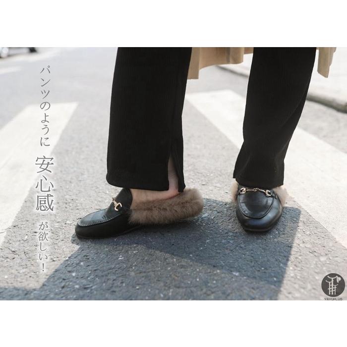 リブレギンス  スリット レギンスパンツ  レディース セール ボトムス スキニー フレアレギンス ベルボトム 裾広 メロウ 伸縮性 代引不可 |  | 18