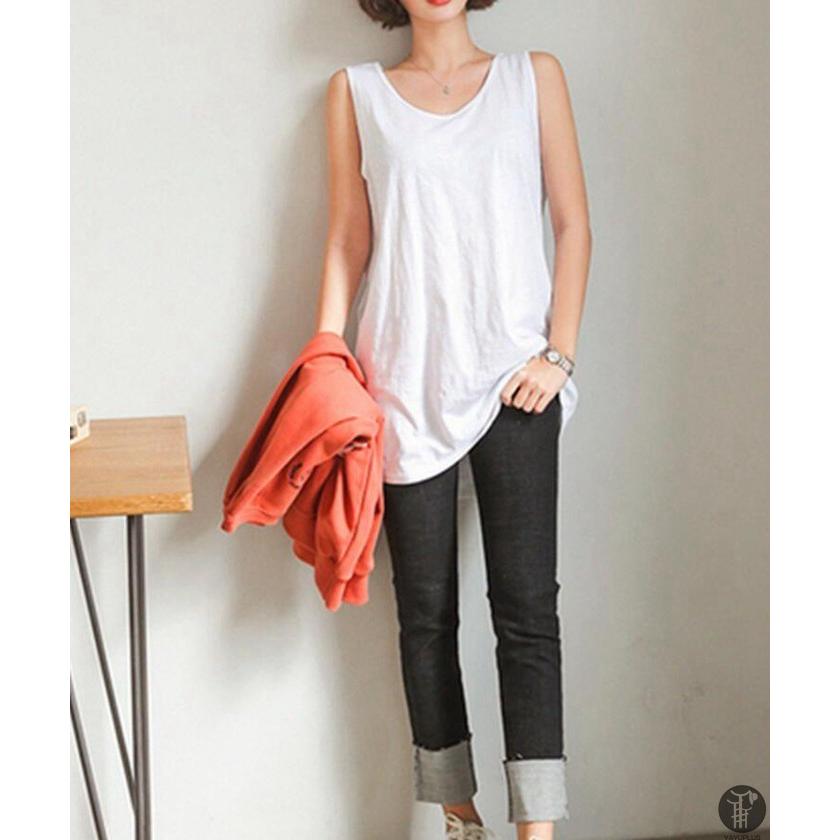 タンクトップ レディース ロングタンクトップ レイヤードtシャツ トップス レディース レイヤードトップス 重ね着 レイヤード コーデ 送料無料 代引不可 Ririt66 Goodplus グッドプラス 通販 Yahoo ショッピング