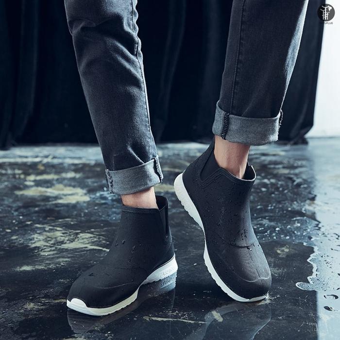 レインブーツ メンズ レディース 靴 レインシューズ サイドゴア 梅雨 豪雨対策 おしゃれ 防水 雨用 |  | 04