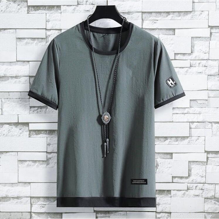 セットアップ メンズ 上下セット 半袖 7分丈ズボン トップス ハーフパンツ ボトムス 接触冷感 涼しい |  | 09