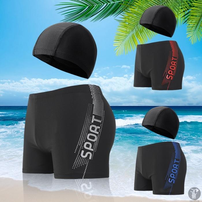 競泳水着 水着 メンズ 男性用水着 キャップ付き スポーツ スイムパンツ フィットネス ショートパンツ ジム シンプル 海パン 吸汗 速乾 フィットネス ジム |  | 08