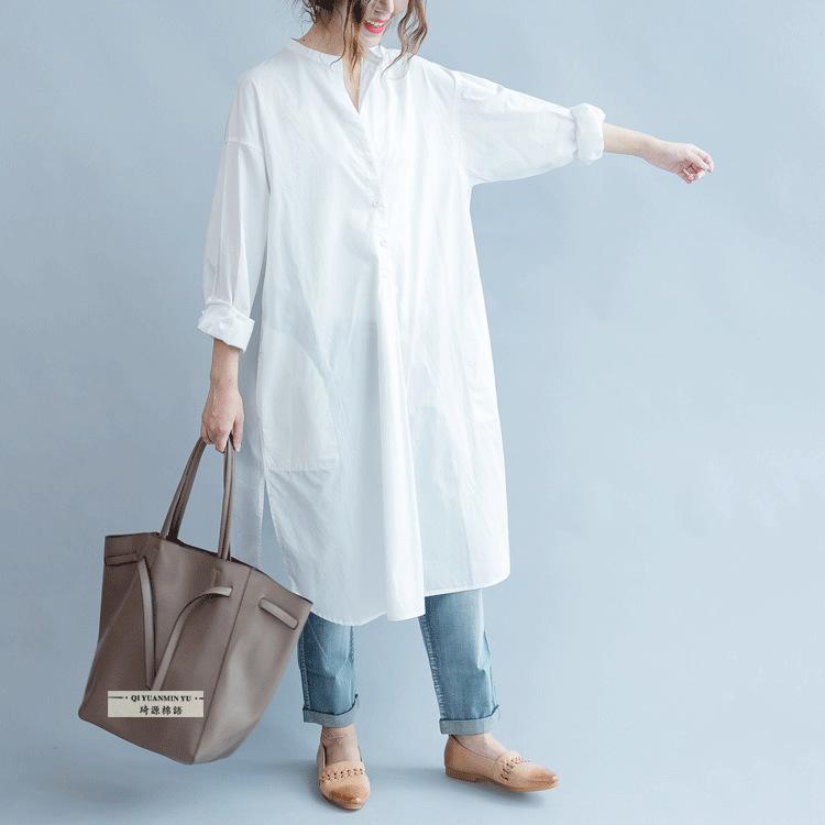 シャツ ロングシャツ フレア レディース トップス チュニック