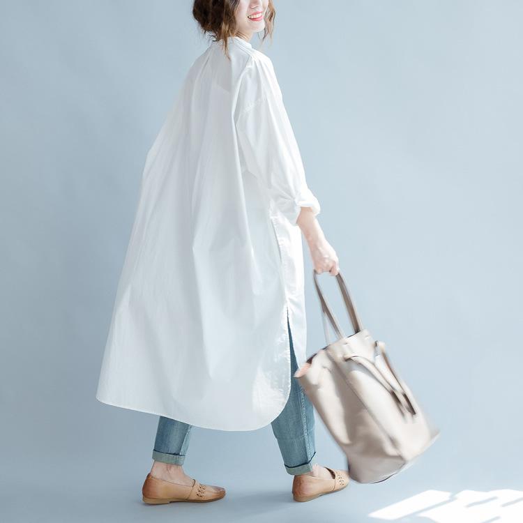 シャツ ロングシャツ フレア レディース トップス チュニック