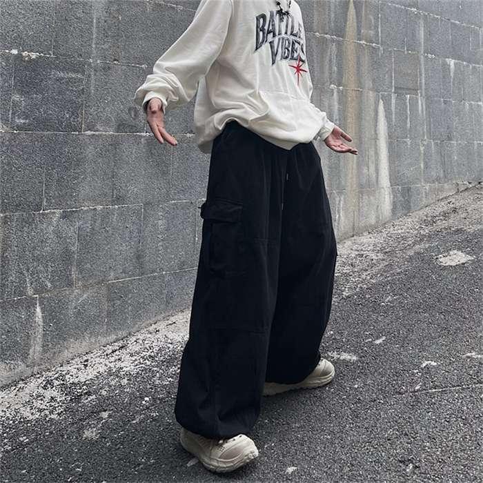 カーゴパンツ 作業着 ワイド ダンスパンツ ワークパンツ メンズ カジュアルパンツ メンズ ボトムス ロングパンツ ゆったり |  | 12