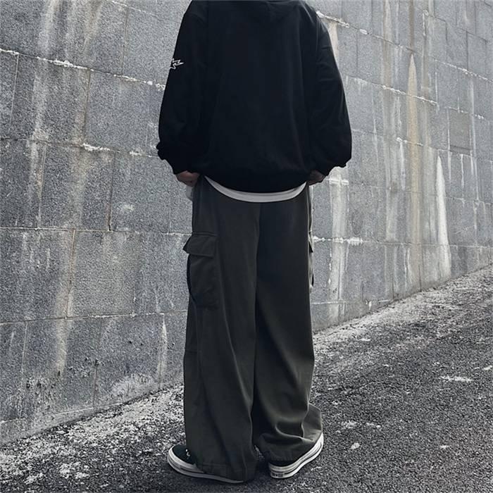 カーゴパンツ 作業着 ワイド ダンスパンツ ワークパンツ メンズ カジュアルパンツ メンズ ボトムス ロングパンツ ゆったり |  | 10
