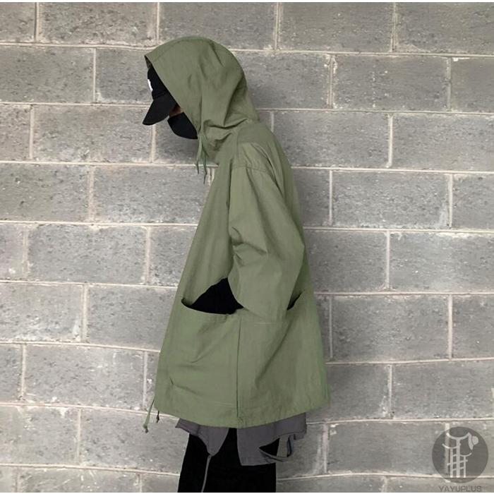 Tシャツ メンズ  五分袖 トップス パーカー 夏 カットソー フード付き Tシャツ ポッケト 軽量 快適 薄手 ブラック アーミーグリーン 代引不可 |  | 04