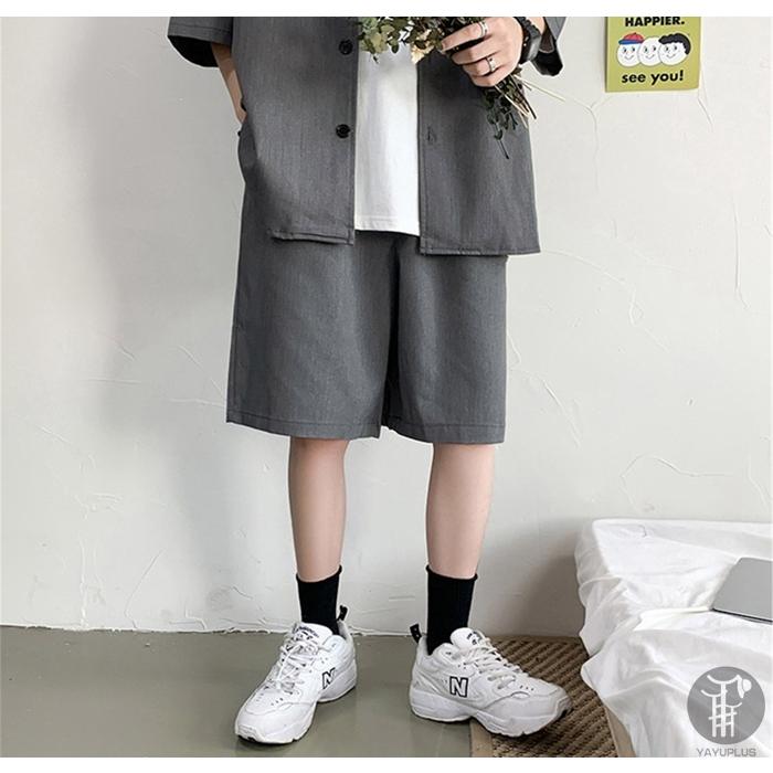 上下セット セットアップ メンズ 半袖 テーラードジャケット サマージャケット アウター ハーフパンツ トップス ボトムス カジュアル おしゃれ 代引不可 |  | 11