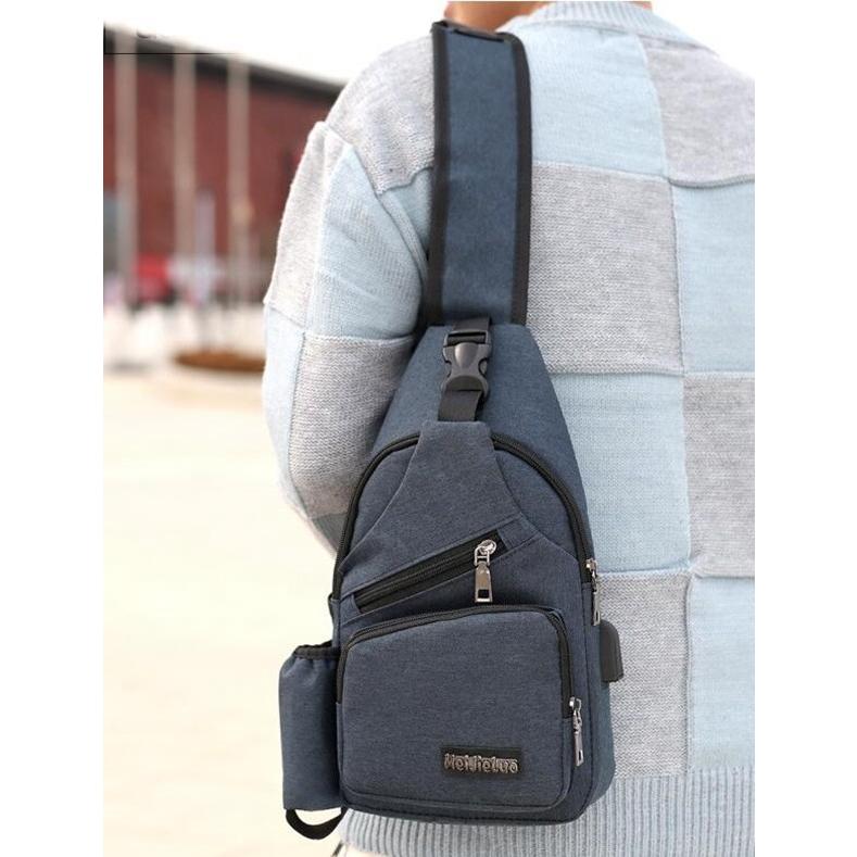 バッグで携帯充電 在庫あり 即納 USBが差せる ボディバッグ 男女兼用 ワンショルダーバッグ メンズ ショルダーバッグ レディース 代引不可 |  | 16