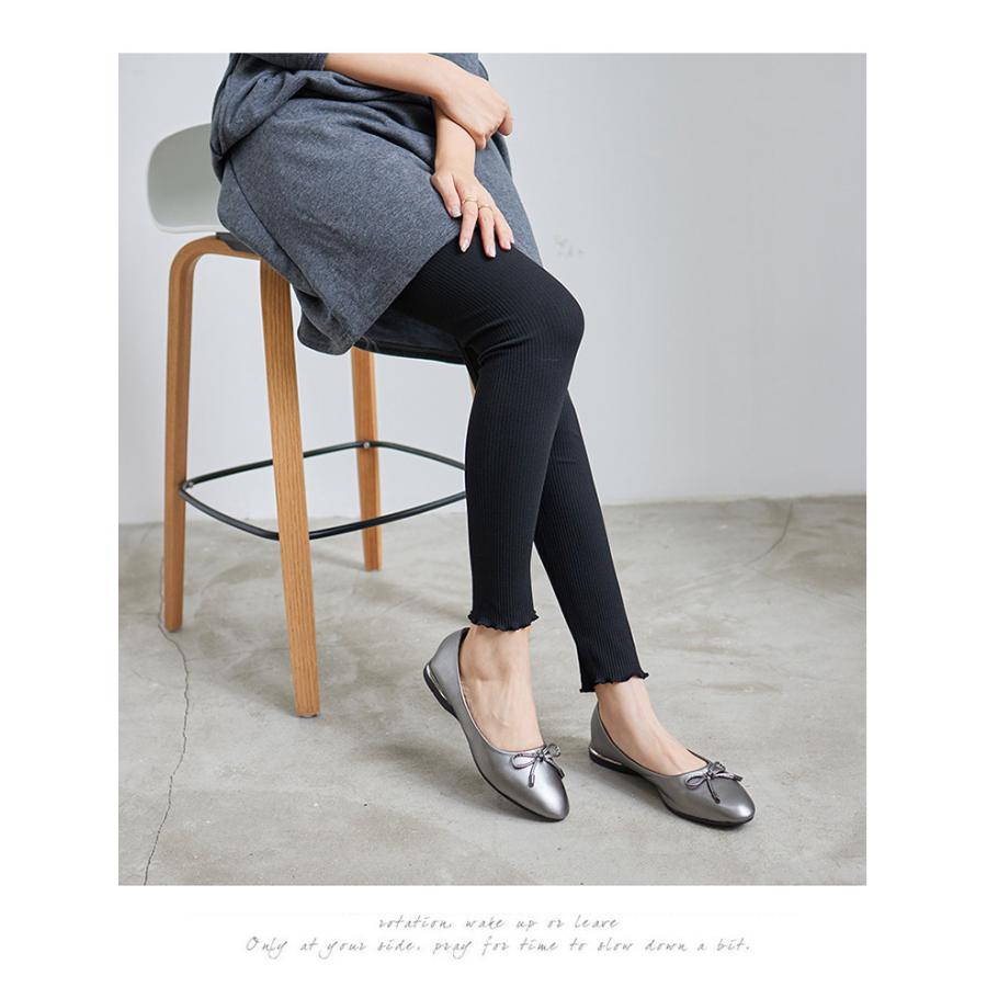 リブレギンス スキニーパンツ フリル レギンス スパッツ レディース 裾メロー リブ編み トレンカ コーデ 着痩せ ルームウェア 美脚 代引不可 |  | 18