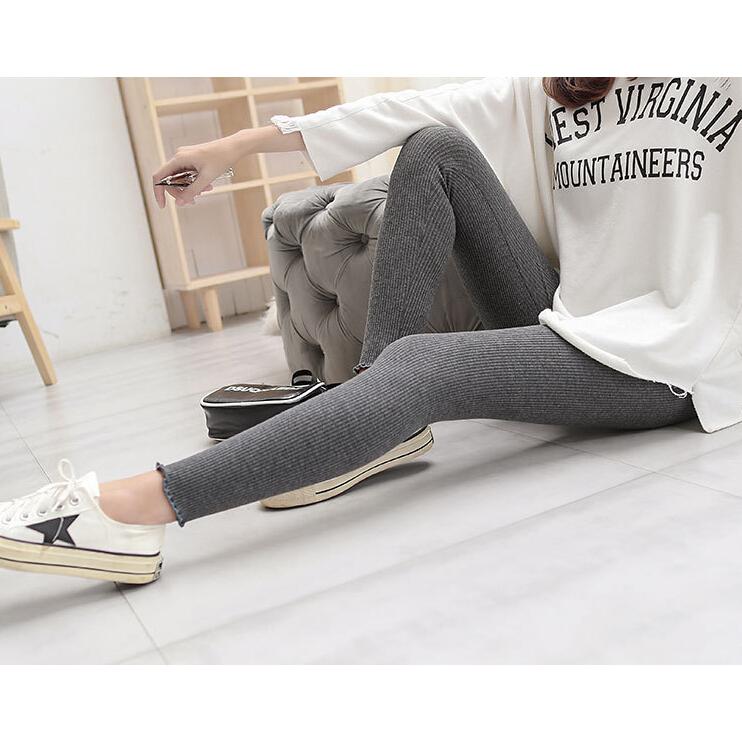 リブレギンス スキニーパンツ フリル レギンス スパッツ レディース 裾メロー リブ編み トレンカ コーデ 着痩せ ルームウェア 美脚 代引不可 |  | 23