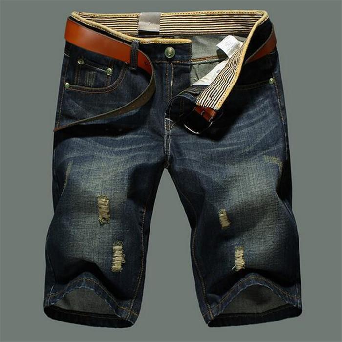 RRL デニムハーフパンツ ダメージ加工 33インチ　Made in USA デニムパンツ ジーンズ ショートパンツ ダメージ加工 ハーフパンツ