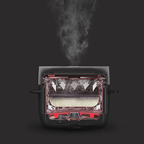 バルミューダ ザ ゴハン 3合炊き電気炊飯器 BALMUDA The Gohan K03A-BK（ブラック）｜goodproductsmarket｜08