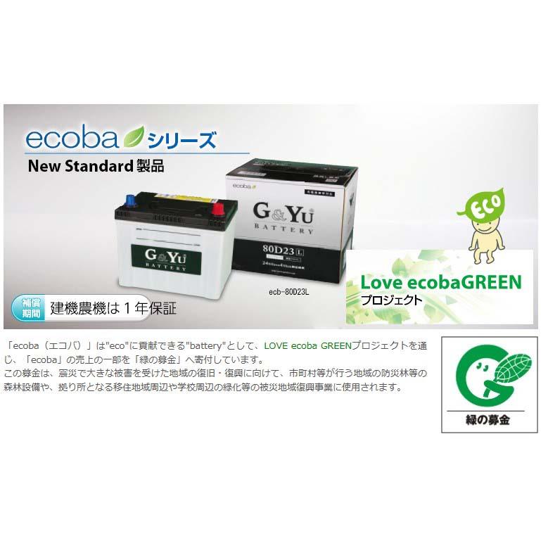 キャタピラー バックホー 303CR 304CR 313CCR 90D26R GANDYU バッテリー ナカノ ecoba 長寿命 充電制御 農機 建機 75D26R 85D26R 1個｜goodradinet1｜03