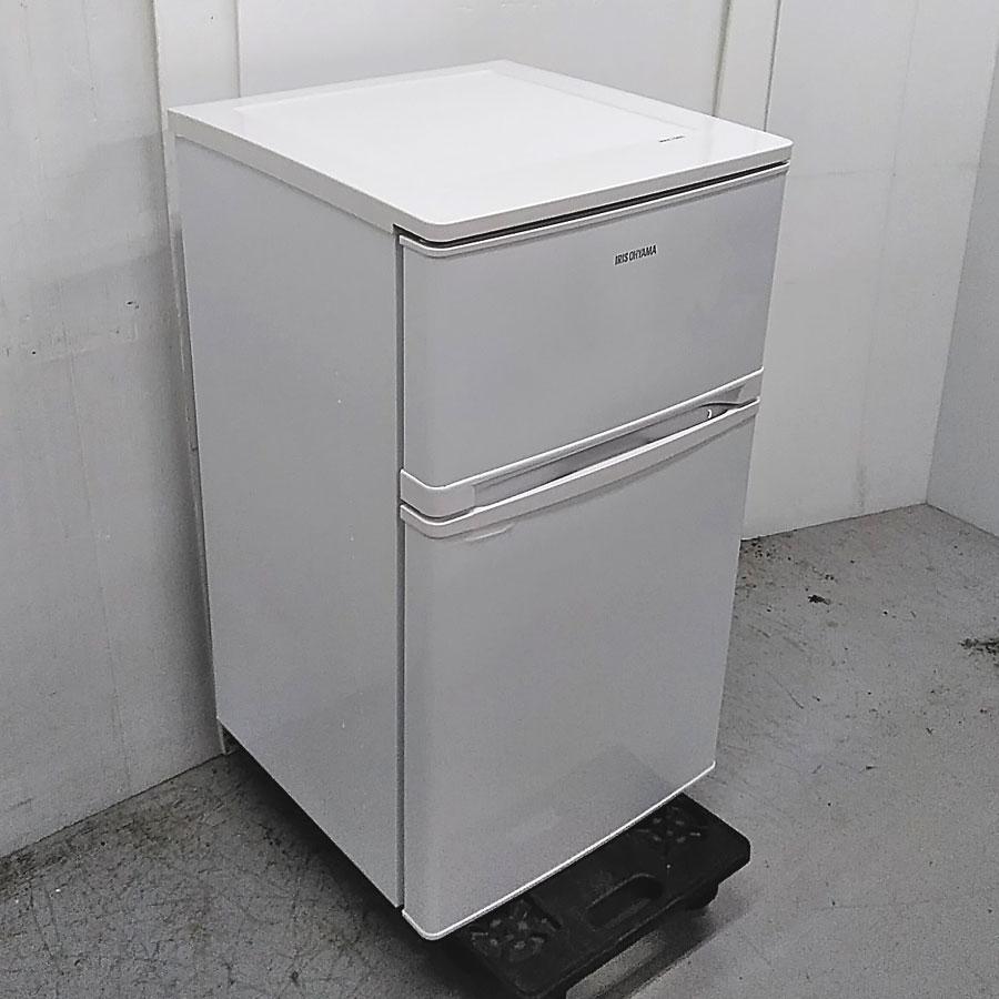 地域限定 アイリスオーヤマ 2ドアノンフロン冷凍冷蔵庫 81L AF81-W｜goodrecyclenetshop｜02