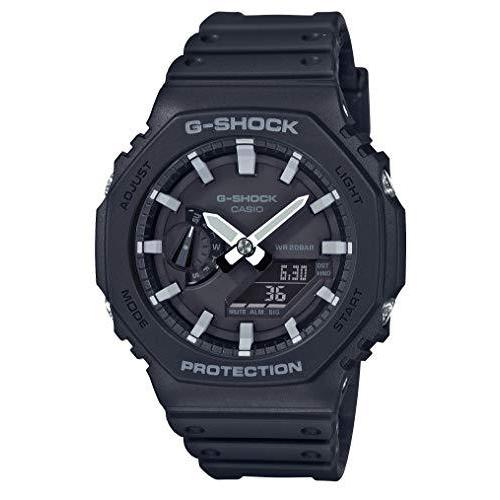 超人気新品 [カシオ] 腕時計 ジーショック カーボンコアガード GA-2100-1AJF メンズ ブラック 送料無料 送料無料 ブロック