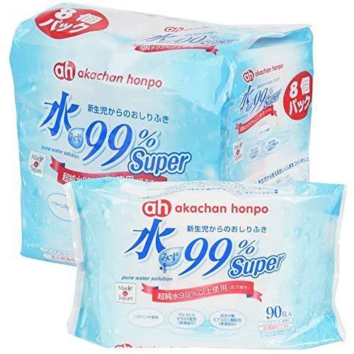 コンビニ受取対応商品 赤ちゃん本舗 水99 送料無料 Super 90枚 8個パック おしりふき おしりふき ウェットティッシュ Www Sustentec Com Br