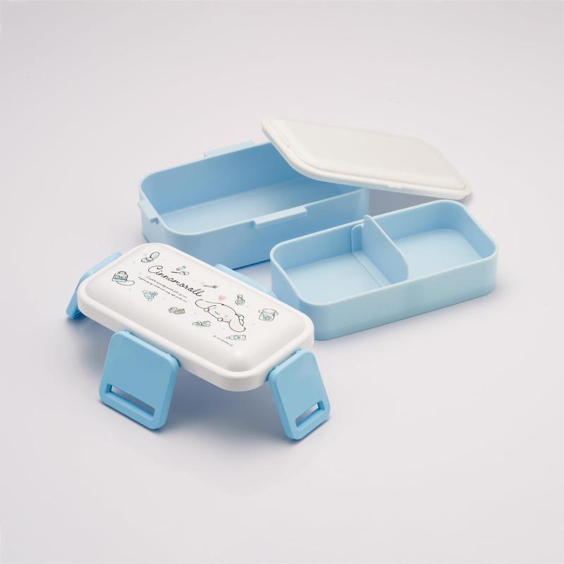 弁当箱 2段 600ml 女性用 抗菌 ふんわり盛れる ドーム型フタ 日本製 サンリオ シナモロール 水彩コスメ PF4AG68826 |  | 03