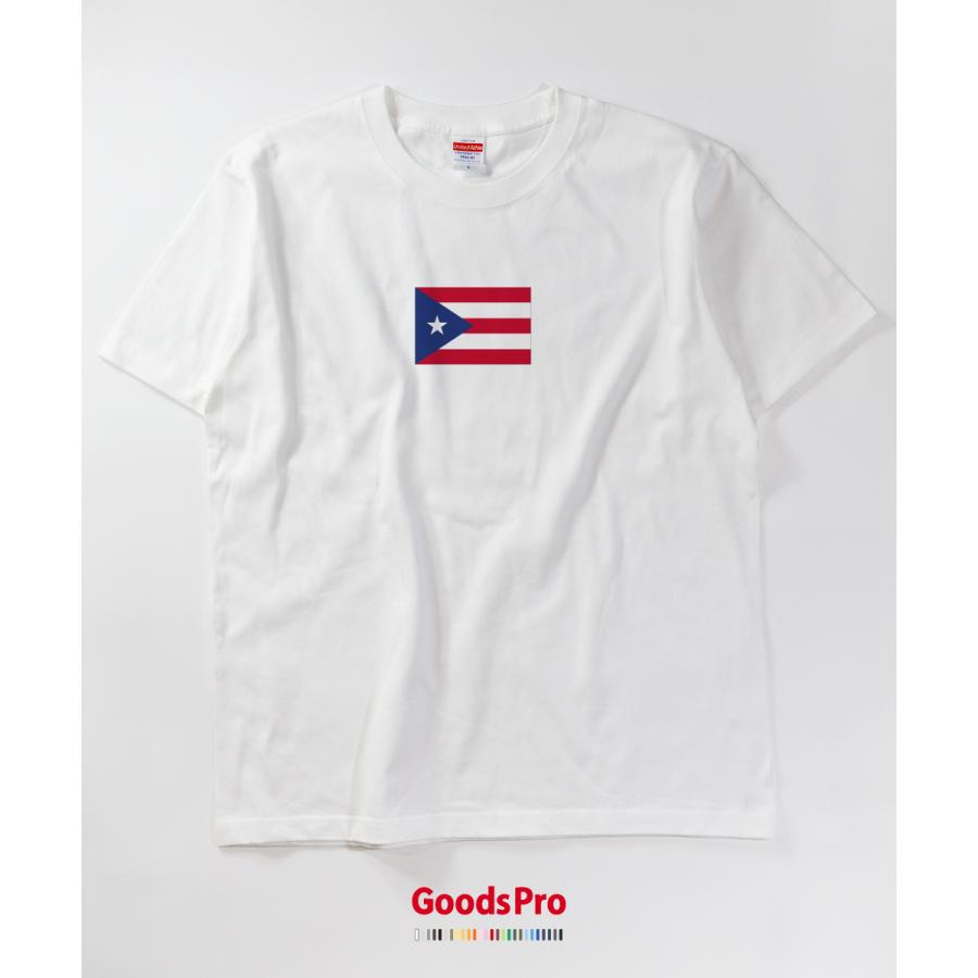 Tシャツ プエルトリコ自治連邦区 国旗 : のぼり旗 グッズプロ - 通販