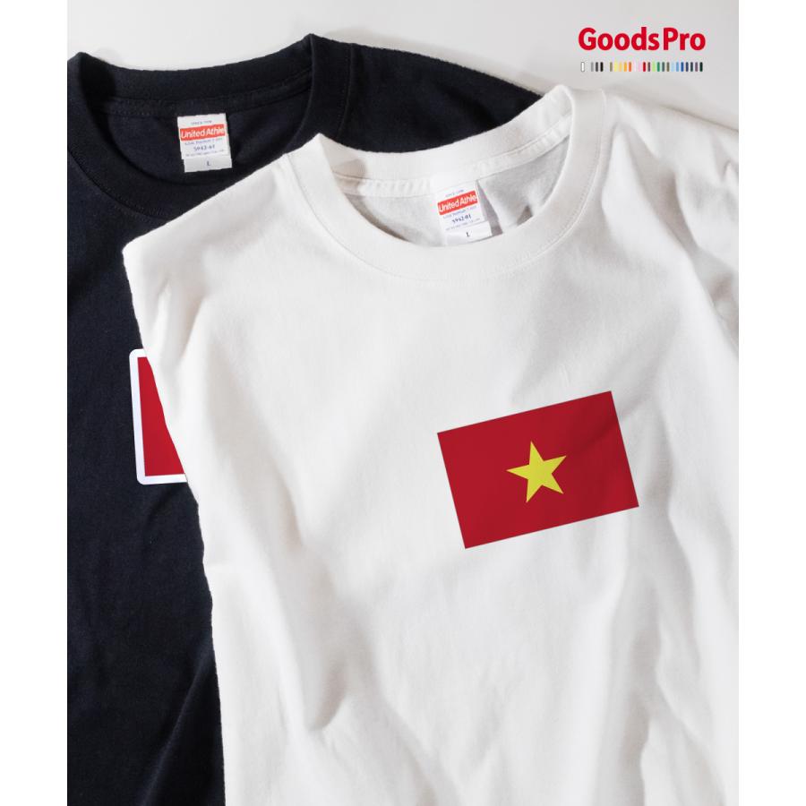 Tシャツ ベトナム社会主義共和国 国旗 : のぼり旗 グッズプロ - 通販 