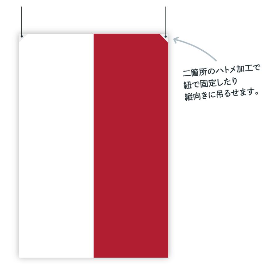 インドネシア共和国 国旗 W150cm H100cm : のぼり旗 グッズプロ - 通販