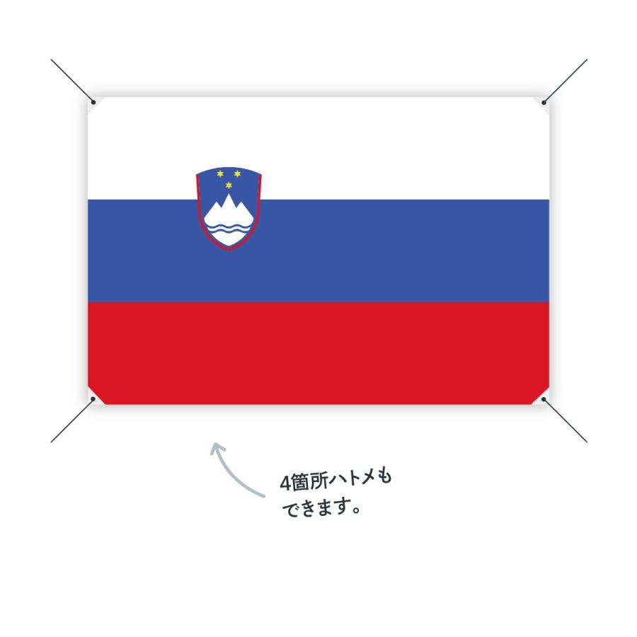 スロベニア共和国 国旗 W150cm H100cm 024h のぼり旗 グッズプロ 通販 Yahoo ショッピング