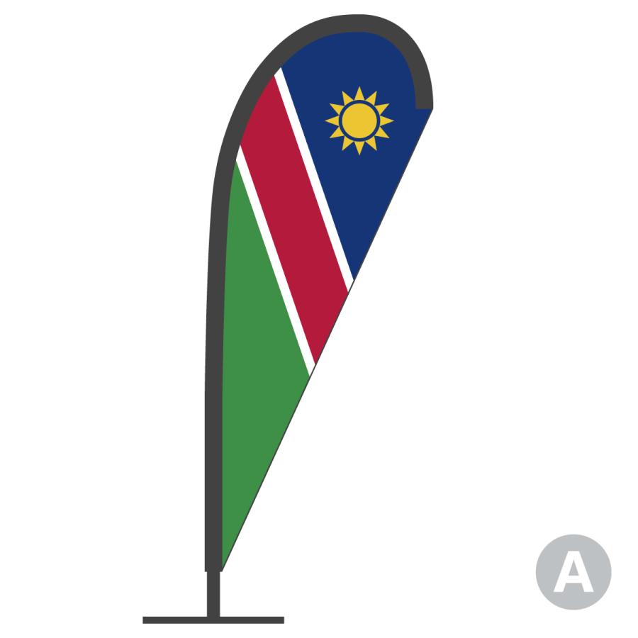 ナミビア共和国国旗 Pバナー 04u2 のぼり旗 グッズプロ 通販 Yahoo ショッピング