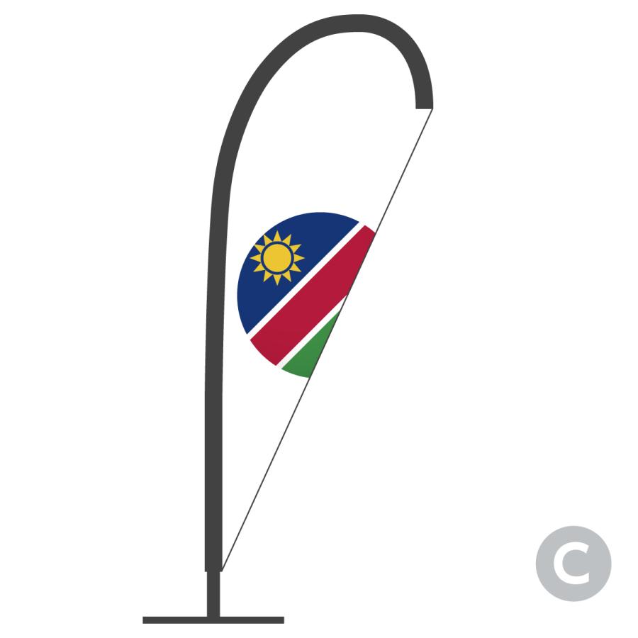ナミビア共和国国旗 Pバナー 04u2 のぼり旗 グッズプロ 通販 Yahoo ショッピング