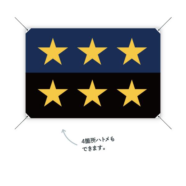 欧州旗 星6個 国旗 W75cm H50cm :14A2:のぼり旗 グッズプロ - 通販 