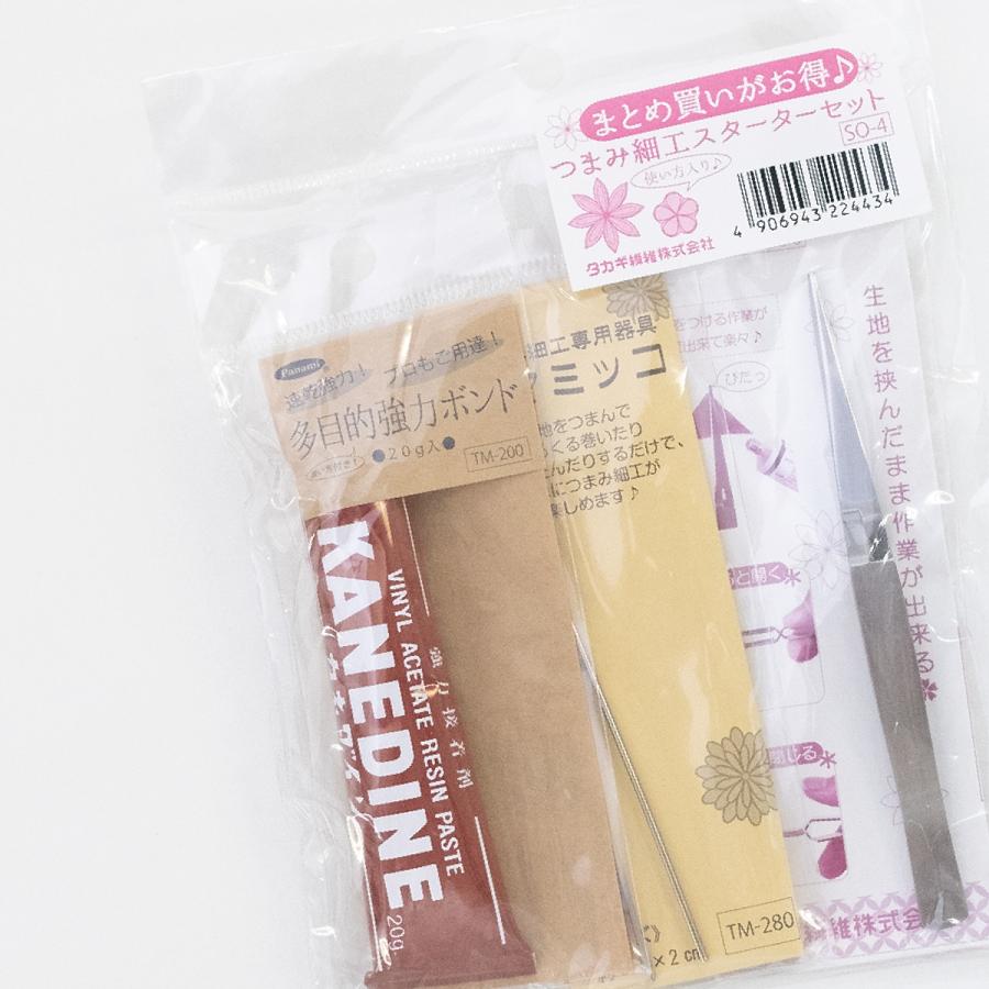 つまみ細工スターターセット ピンセットとボンド Belle Ile Nature Org