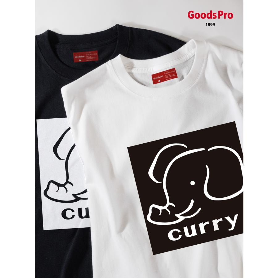FACT THUMB CURRY-O-RAMA Tシャツ Lサイズ Tシャツ ぞう 象 カレー curry インド : のぼり旗 グッズプロ - 通販