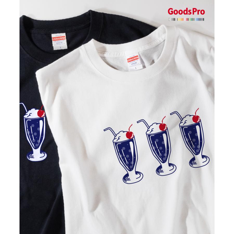 Tシャツ クリームソーダ メロンソーダ ジュース : のぼり旗 グッズプロ