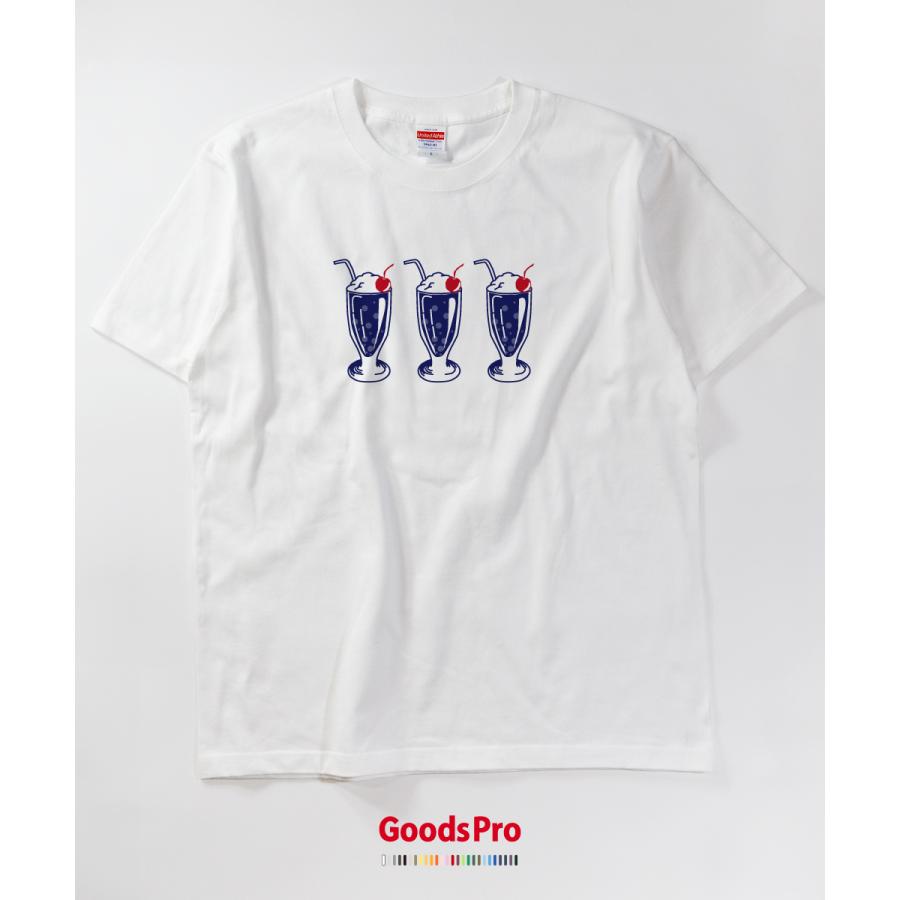 Tシャツ クリームソーダ メロンソーダ ジュース : のぼり旗 グッズプロ