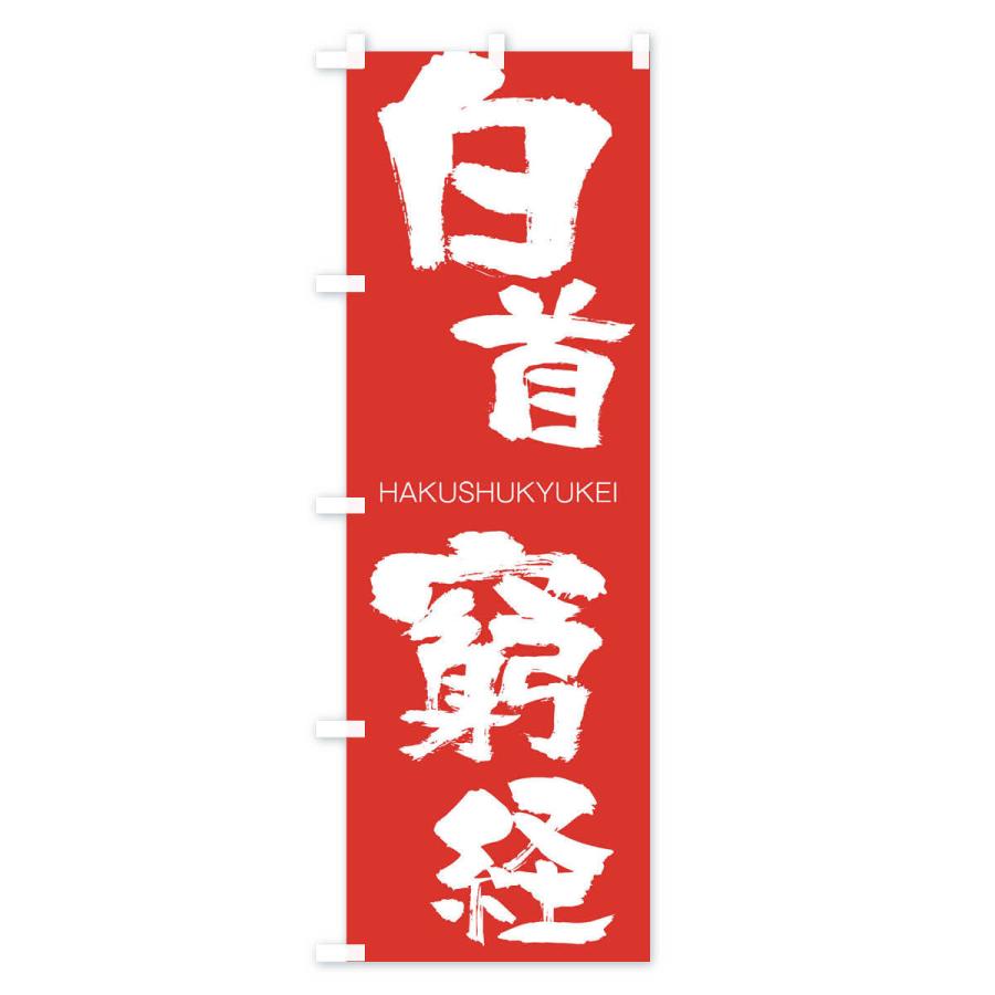 のぼり旗 白首窮経 |  | 02
