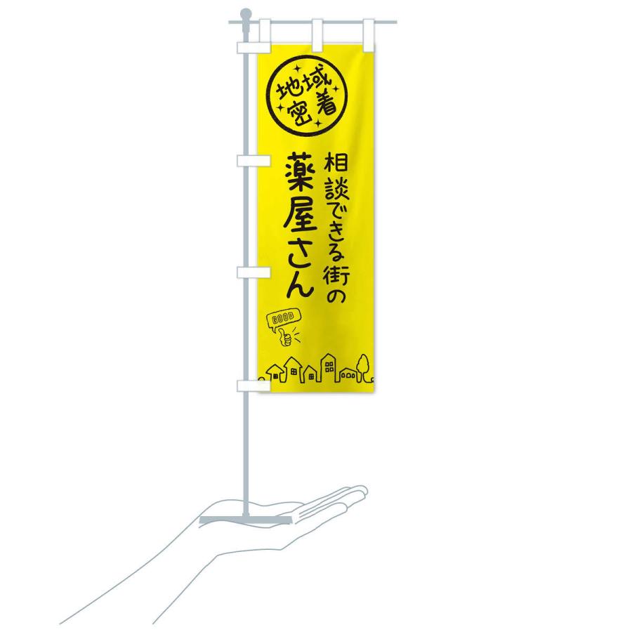 のぼり旗 相談できる街の薬屋さん |  | 18