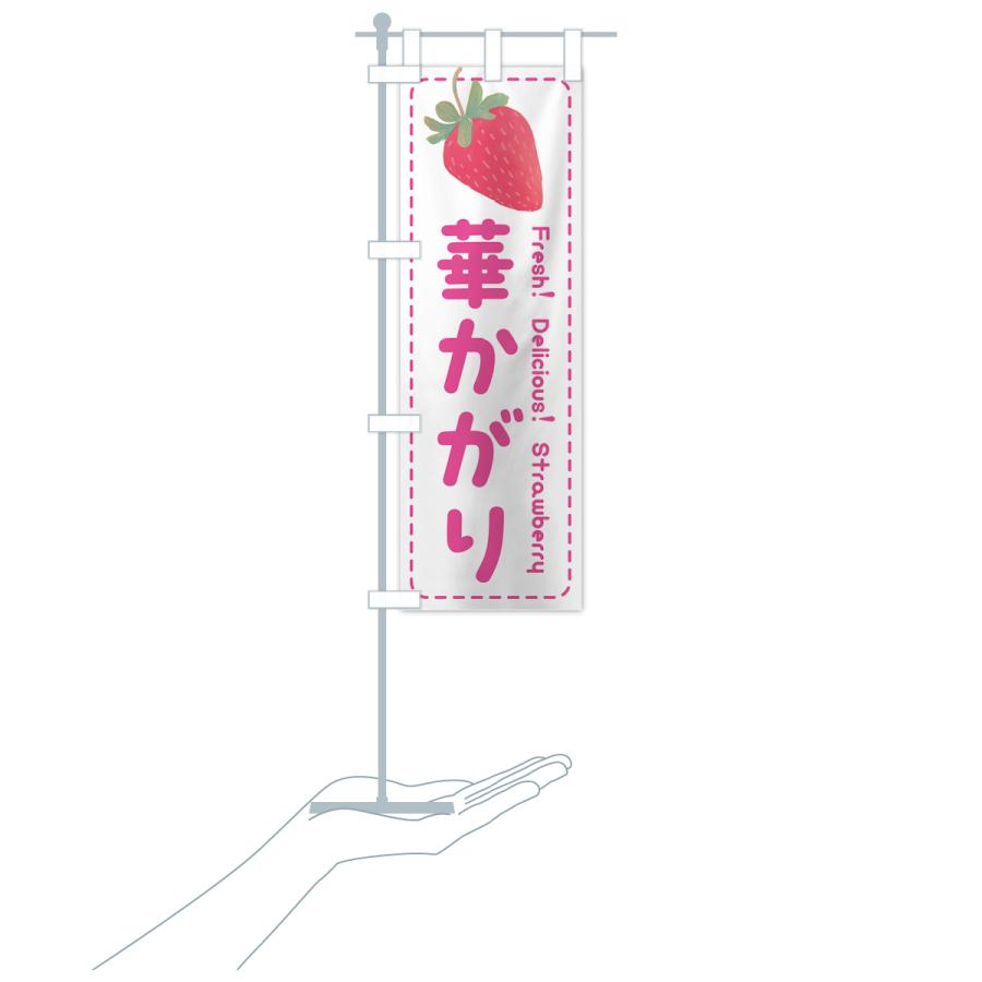 のぼり旗 華かがり・いちご・苺・品種｜goods-pro｜19