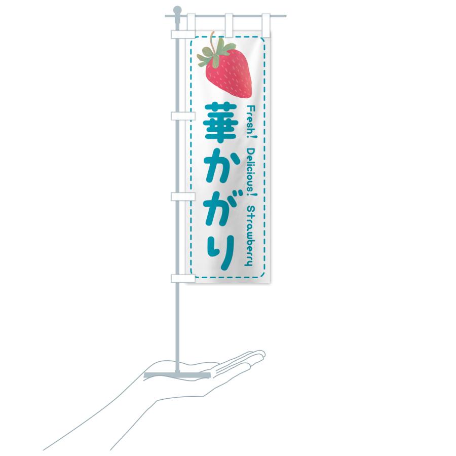 のぼり旗 華かがり・いちご・苺・品種｜goods-pro｜21