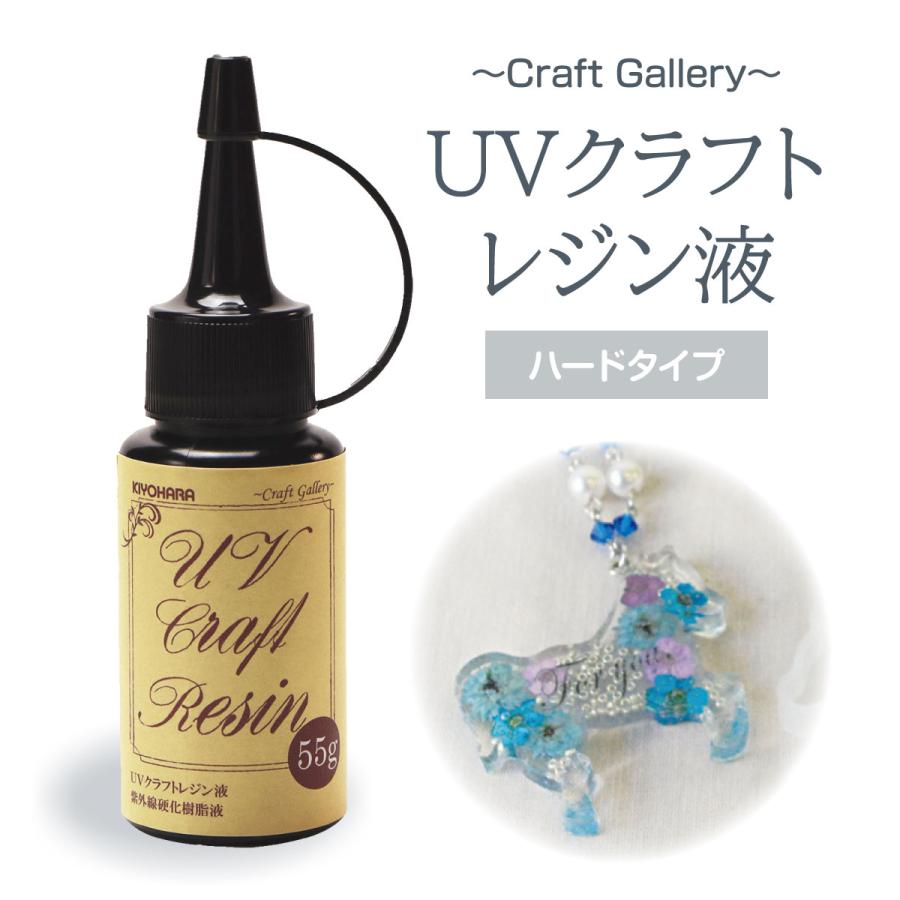 キヨハラ UVR55G UVクラフトレジン液55g : のぼり旗 グッズプロ